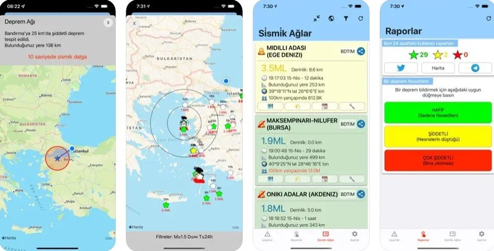 Deprem Ağı Uygulaması Nedir? 1 Deprem Ağı Uygulaması
